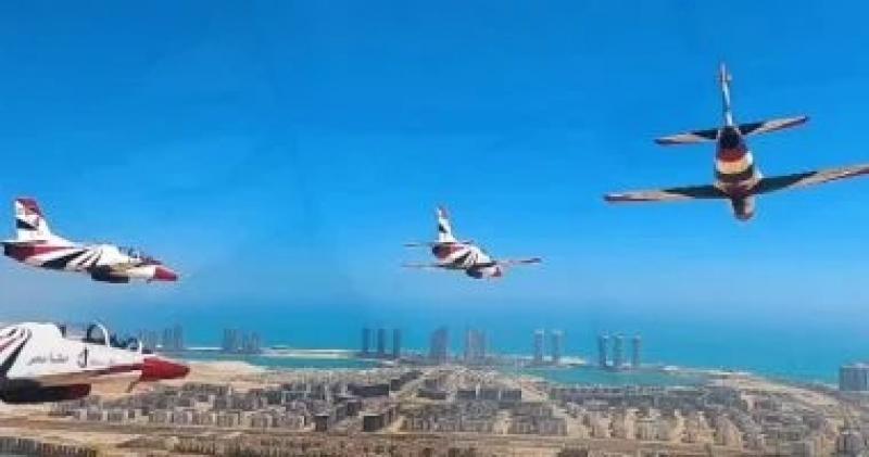 معرض مصر الدولى للطيران 3 سبتمبر فى العلمين.. فيديو