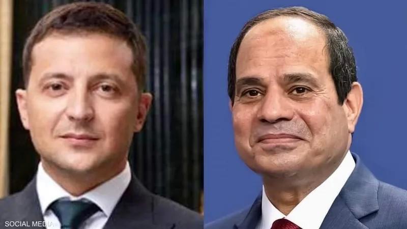 الرئيس السيسى يهنئ نظيره الأوكرانى بمناسبة الاحتفال بذكرى يوم الاستقلال