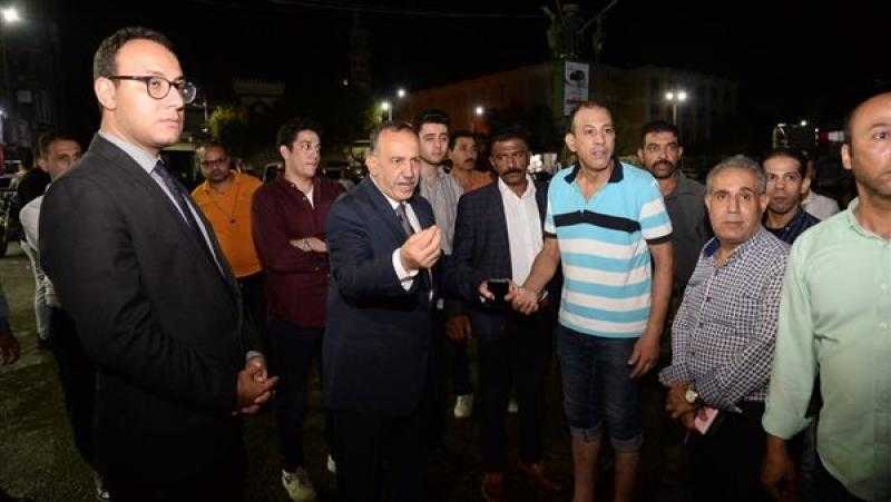 محافظ أسيوط يتفقد فجراً أعمال إصلاح خط الصرف الصحى المكسور بمنطقة المجذوب