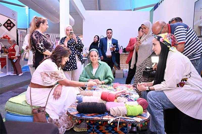 ”التحالف الوطني” يزور معرض تنمية الأسرة المصرية بمهرجان العلمين الجديدة.. صور