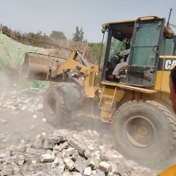 إزالة 232 حالة تعدي بمساحة 26 ألفا و599 متر مباني و69 فدانا بالشرقية