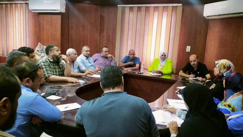 تفاصيل اجتماع مديرة تضامن الدقهلية مع مديري الإدارات الفنية