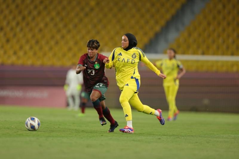 النصر السعودي يفوز بثلاثية نظيفة في الدور التمهيدي لدوري أبطال آسيا للسيدات