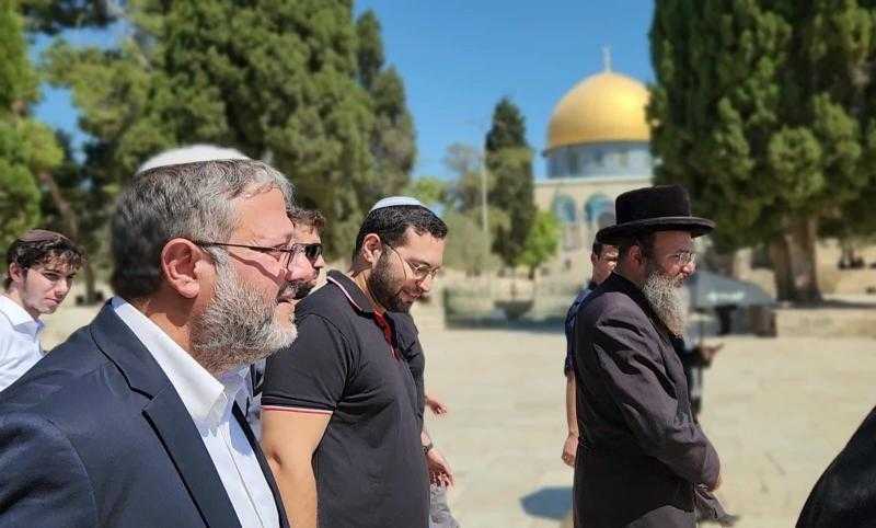 فلسطين: تصريحات بن غفير لإنشاء كنيس يهودى بـ”الأقصى” دعوة علنية لهدمه