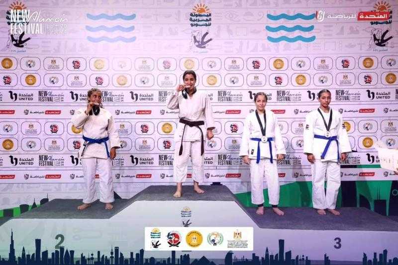 ناشئات الجودو بالدقهلية يحصدن المركز الثالث بالبطولة العربية بمدينة العلمين الجديدة.. صور