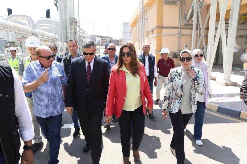 وزيرة التنمية المحلية تتفقد مع محافظ الإسكندرية عدداً من المشروعات التنموية بالمحافظة