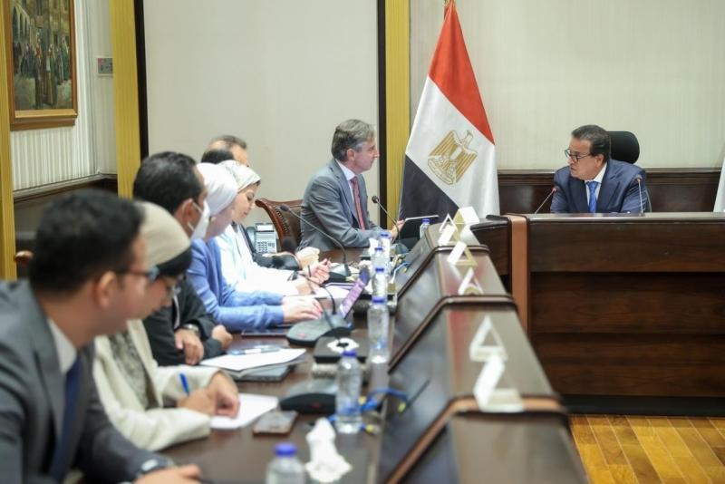 وزير الصحة والسكان يستقبل ممثل برنامج الأمم المتحدة الإنمائي لبحث سبل التعاون المشترك