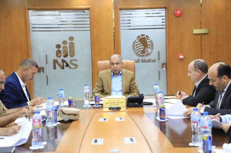 محافظ المنيا يواصل جهود تسريع تقنين و استرداد أراضي الدولة غير المستغلة