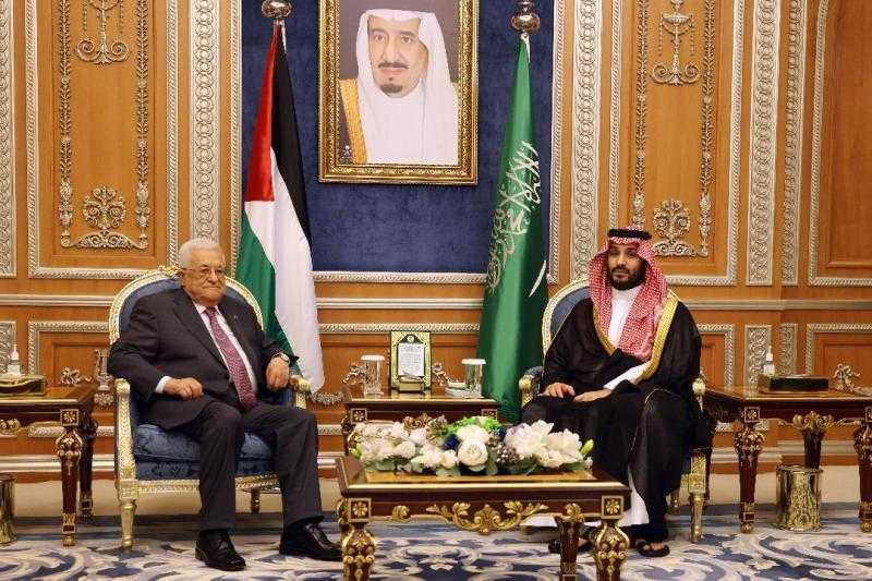 ولى العهد السعودى: نقف بجانب الشعب الفلسطينى ونواصل جهود وقف التصعيد