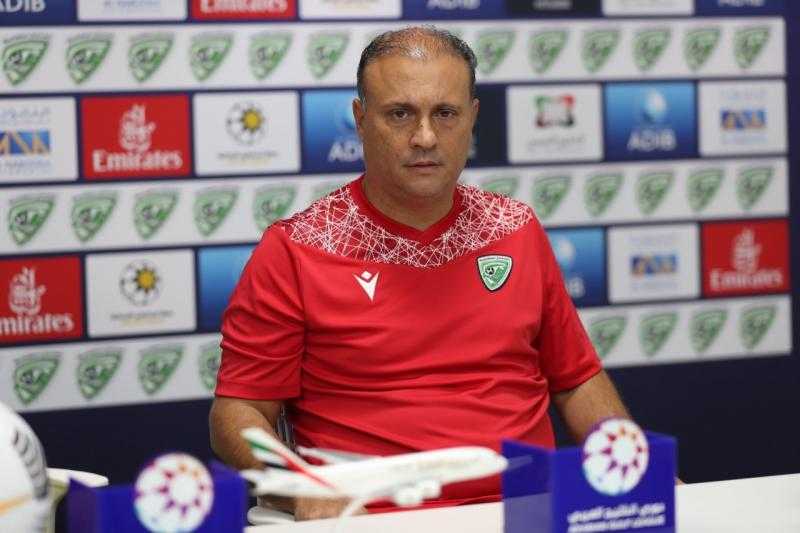 مدرب خورفكان: نسعى للتعويض في مواجهة الوحدة بالدوري الإماراتي