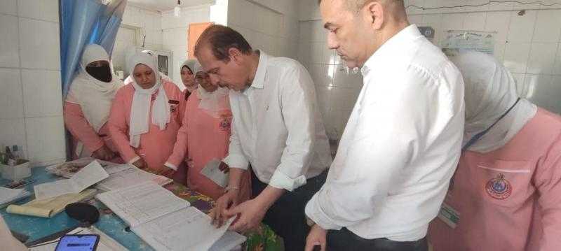 نائب وزير الصحة يوصي بإحالة الفرق الإشرافية بـ5 إدارات في البحيرة إلى التحقيق