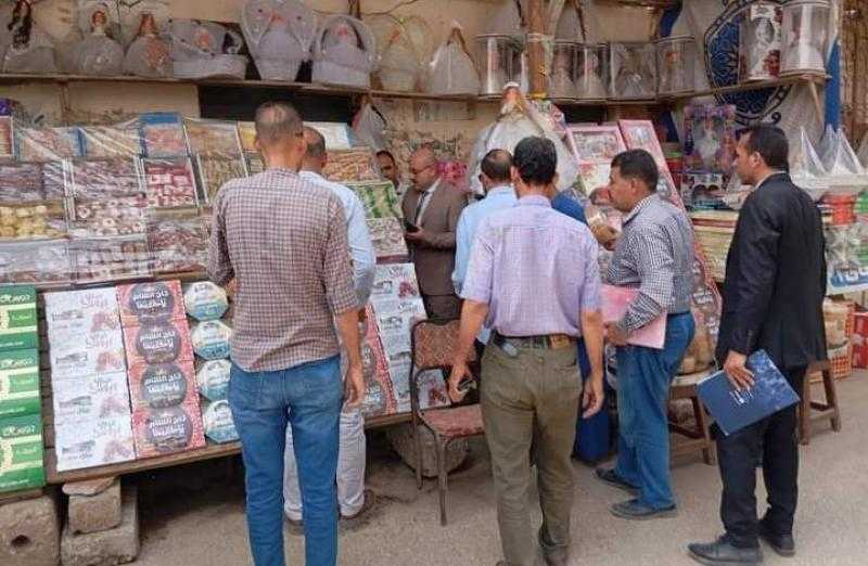ضبط 14 مخالفة تموينية خلال حملة على الأسواق في مركز مطاي
