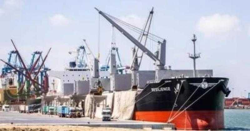 ميناء دمياط يستقبل 12 سفينة متنوعة