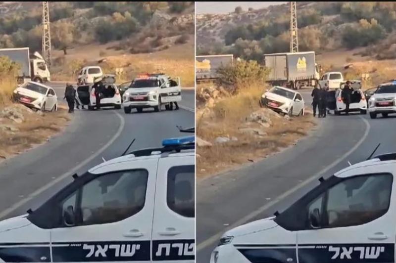 قوات إسرائيلية تقتحم شمال غرب الخليل بعد إطلاق نار على سيارة لشرطة الاحتلال