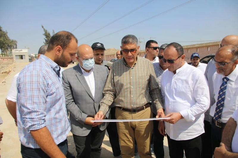 محافظ الجيزة يعاين موقع إنشاء مصنع تحويل المخلفات لطاقة كهربائية بأبو رواش