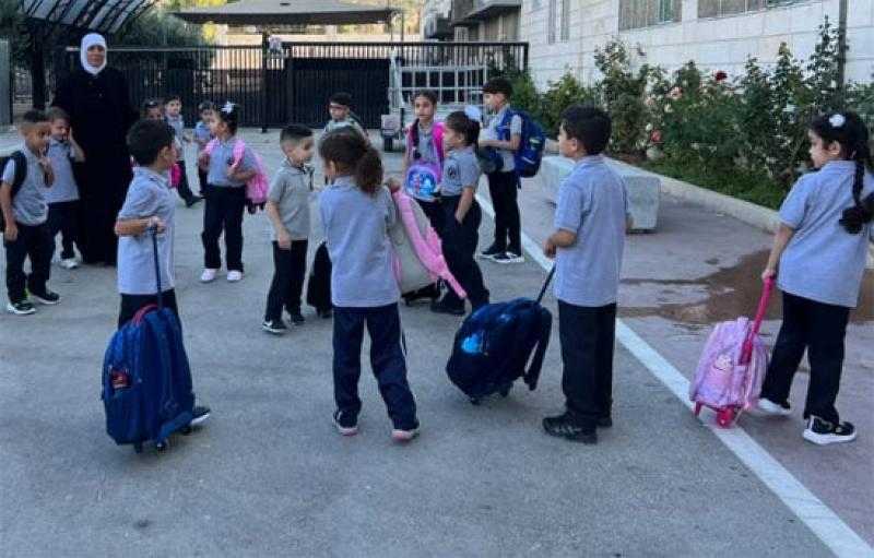 مدارس القدس تبدأ عامها الدراسى الجديد