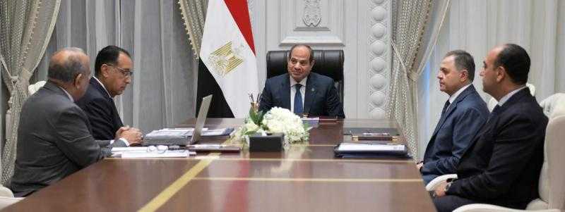الرئيس السيسى يبحث مواجهة التعديات والتصدى لظاهرة سرقة التيار الكهربائى