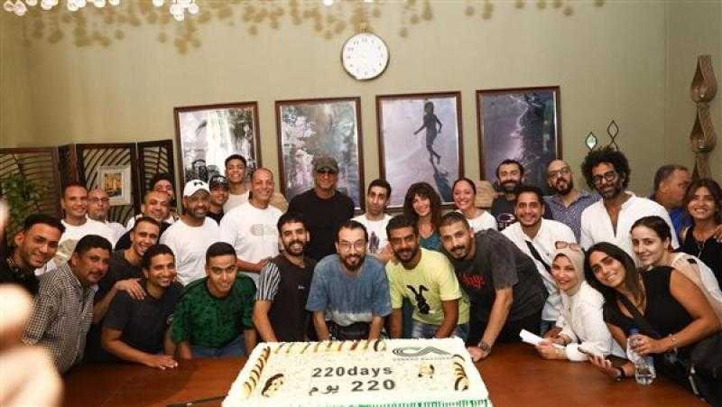 بدء تصوير مسلسل ”220 يوم” بحضور أبطاله.. صور