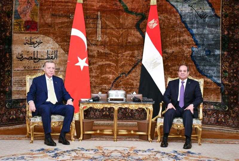 الرئيس السيسي: أعرب عن سعادتي البالغة بزيارتي الأولى للجمهورية التركية