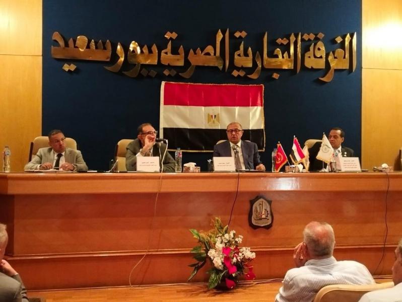 رئيس الهيئة القومية لسلامة الغذاء يقوم بزيارة لمحافظة بورسعيد
