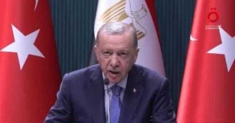أردوغان: ندعم مصر في دورها كوسيط لضمان التوصل إلى وقف إطلاق النار بغزة