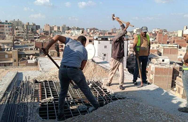 ضمن المرحلة الثالثة.. إزالة 26 تعديا على الزراعات وأملاك الدولة في الغربية