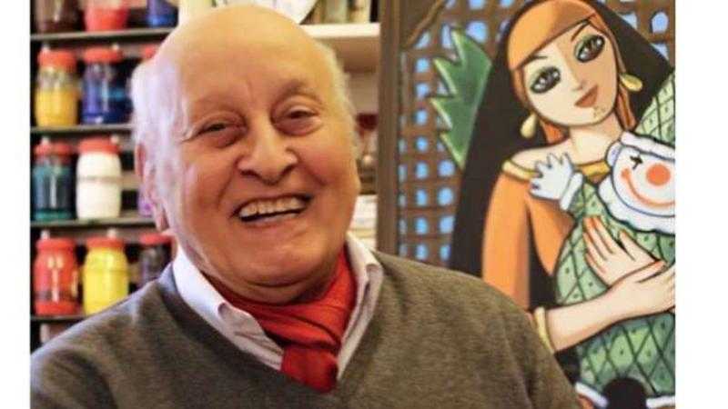 وفاة الفنان حلمي التوني وصلاة الجنازة في مسجد مصطفى محمود