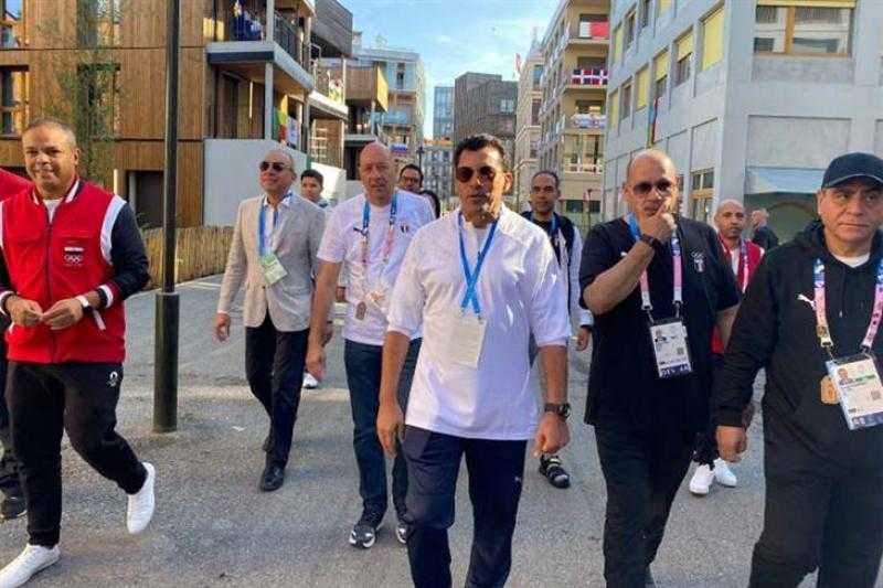 وزير الرياضة يزور البعثة المصرية في البارالمبياد بباريس