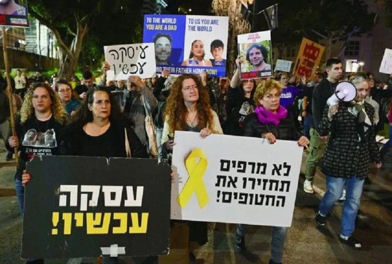 عائلات المحتجزين: حماس وافقت على صفقة تبادل في يوليو ونتنياهو يتلاعب