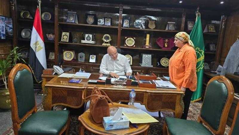 محافظ القليوبية يقرر النزول بمجموع فصول الخدمات بمدارس التعليم الفني.. صور