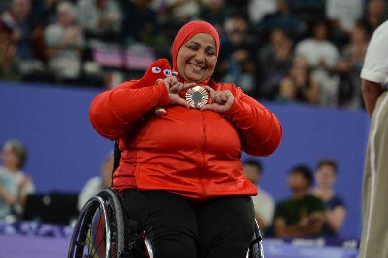 نادية فكري تحرز الميدالية السابعة لمصر في بارالمبياد باريس 2024