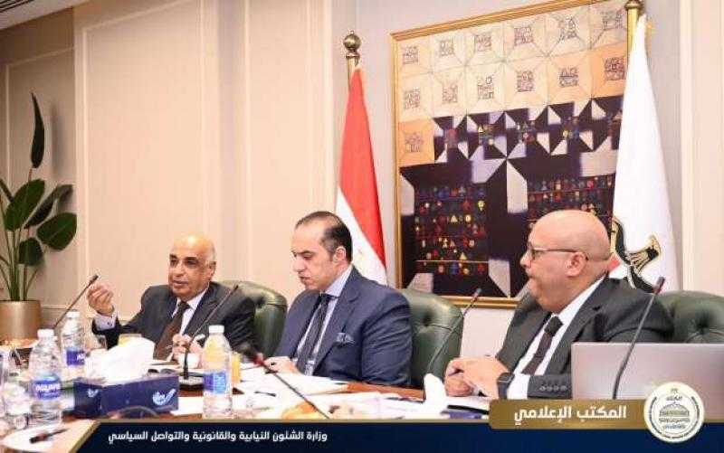 محمود فوزي يستقبل وزير العدل لوضع اللمسات الأخيرة على مشروع الأجندة التشريعية