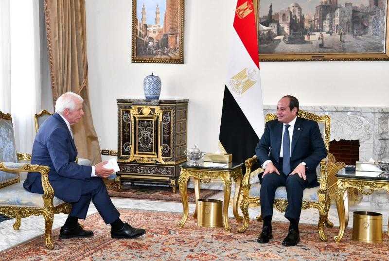 ”بوريل” يؤكد اهتمام الاتحاد الأوروبى بالتشاور مع مصر ودعم جهودها لحفظ الاستقرار الإقليمى
