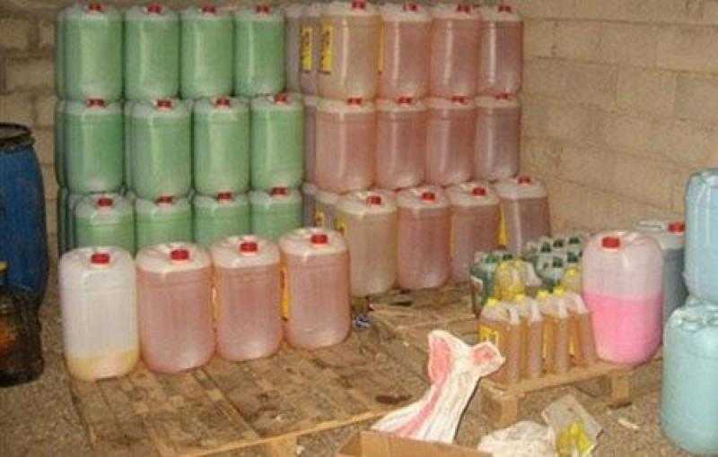 ضبط 11 طن منظفات صناعية مجهولة المصدر في حملات بكفر الشيخ