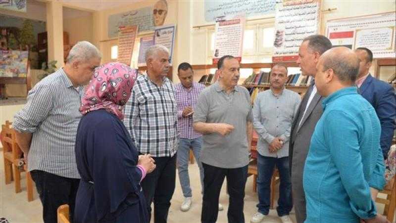 محافظ أسيوط يتفقد مديرية التربية والتعليم لمتابعة الاستعدادات للعام الدراسي الجديد