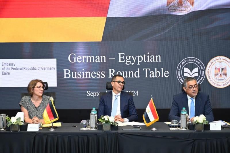 وزير الاستثمار يترأس مائدة مستديرة مصرية ألمانية ويؤكد: 7 مليارات يورو حجم التبادل التجاري بين البلدين