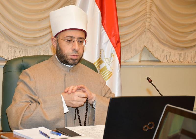 وزير الأوقاف يهنئ الرئيس بذكرى المولد النبوي الشريف