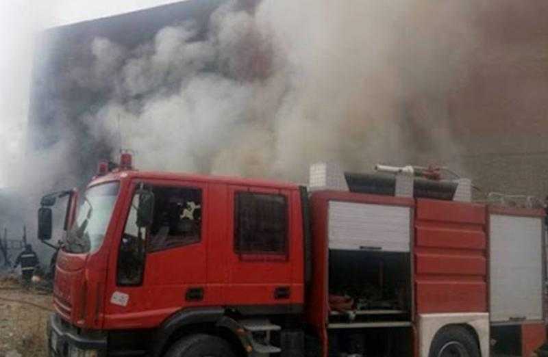 السطيرة على حريق اندلع في شقة سكنية ببولاق الدكرور