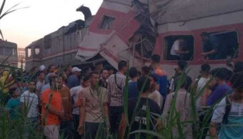 التفاصيل الكاملة لحادث قطاري الزقازيق.. 39 سيارة إسعاف و49 مصابا واستنفار في مستشفيات الشرقية.. صور