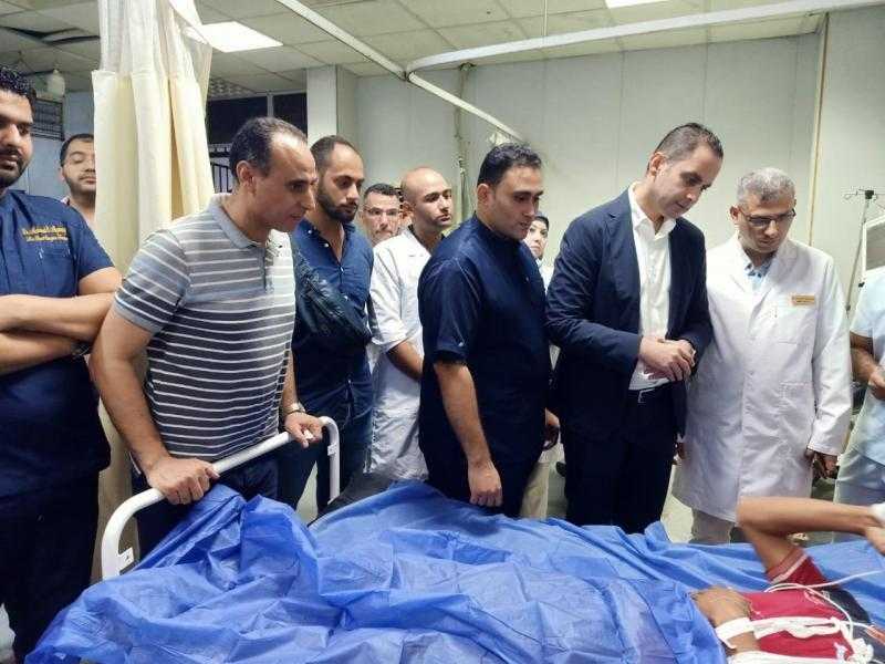 الصحة: خروج جميع مصابي حادث قطاري الزقازيق من المستشفيات باستثناء 8 حالات تحت الملاحظة