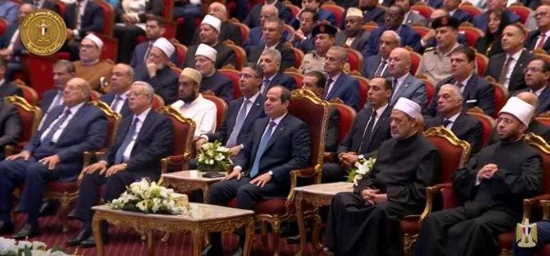 بث مباشر.. الرئيس السيسي يشهد احتفالية ”الأوقاف” بذكرى المولد النبوي الشريف
