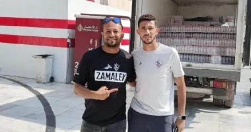 شاهد أول صورة لـ أحمد فتوح بعد وصوله إلى نادى الزمالك