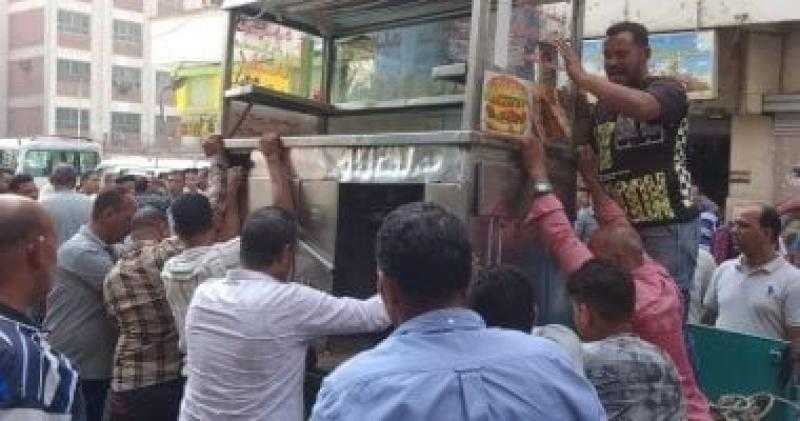 رفع 500 حالة إشغال في حملات مكبرة بالجيزة