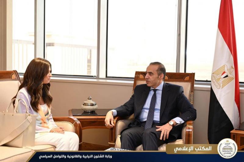 المستشار محمود فوزي يستقبل مدير عام شركة مايكروسوفت مصر لدعم الوزارة بالحلول التكنولوجية الحديثة والبرامج المبتكرة