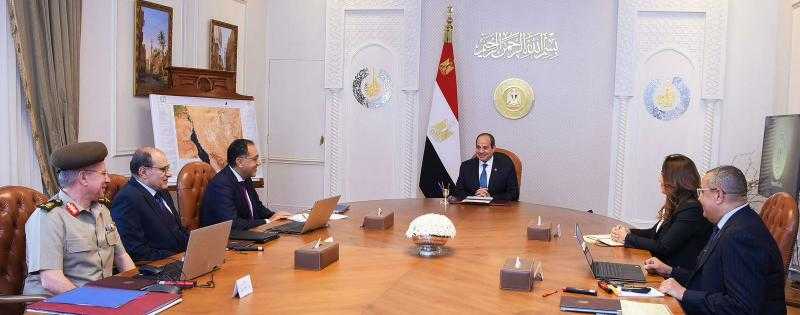 الرئيس السيسى يوجه بتكثيف العمل على تعزيز الأداء التنموى والسياحى لجنوب سيناء