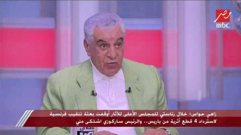زاهى حواس: لم أكذب الدين في حديثي عن الآثار