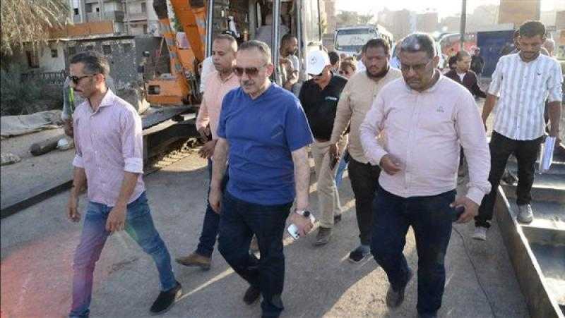 محافظ أسيوط يتفقد استكمال تنفيذ نفق مشاة ”المعلمين – نزلة عبد اللاه”