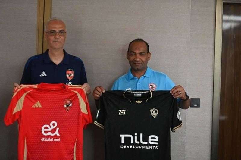 الأهلي بالأحمر والزمالك بالأسود في السوبر الأفريقي
