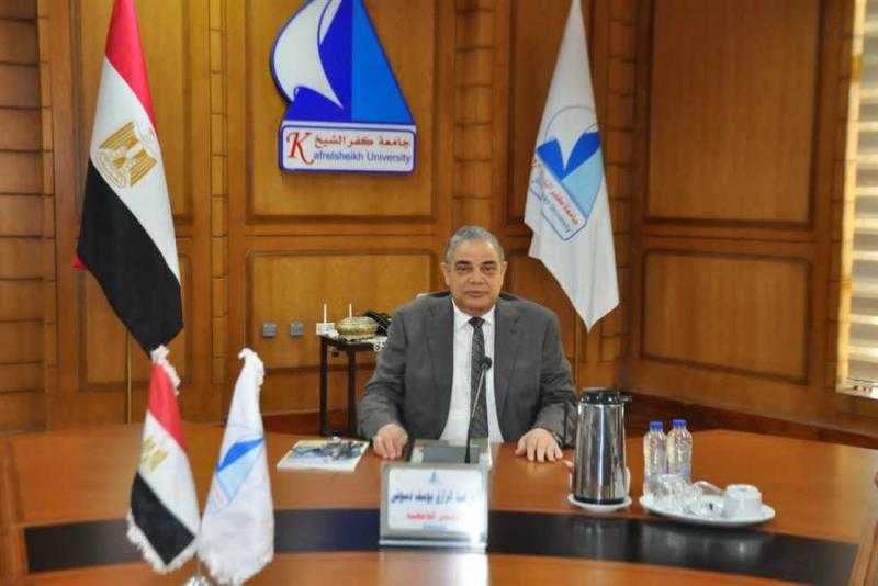 رئيس جامعة كفر الشيخ يعلن اعتماد كلية التربية الرياضية لضمان جودة التعليم
