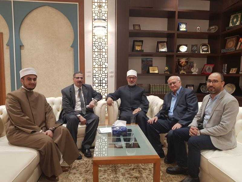 المفتي يستقبل رئيس المعهد القومي للبحوث الفلكية لبحث تعزيز التعاون في مجال رصد الأهلة